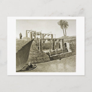 Collecting Water from the Nile, plate 6 from Volum Postcard