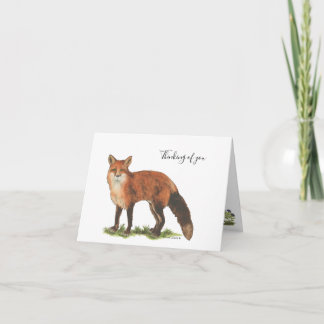 Collection Carte de Note Fox
