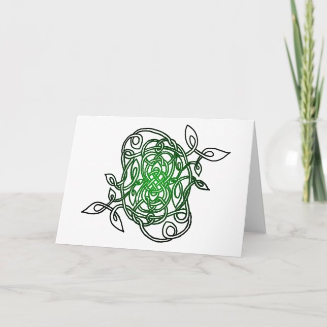 "Collection" Celtic Knot Holiday Card (Front)