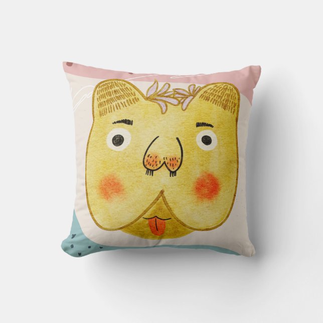 Collection d'animaux sauvages Oreillers à lancer d (Recto)