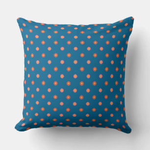 Collection d'art folklorique Pois Coussin ou couss