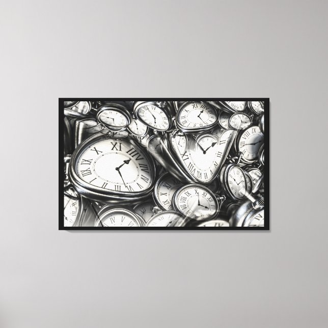 Collection D'Art Mur De Toile De Temps (Recto)