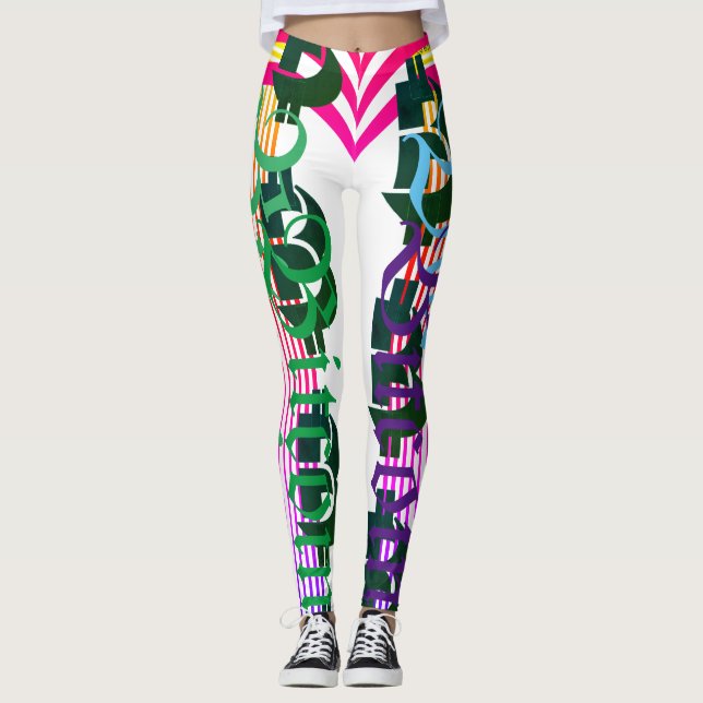 COLLECTION DE BITCOIN Leggings HAVIC (Devant)