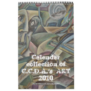 Collection de calendrier d'ART 2009 de C.C.D.A.