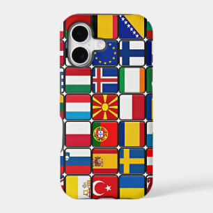 Collection de drapeaux internationaux, drapeaux du