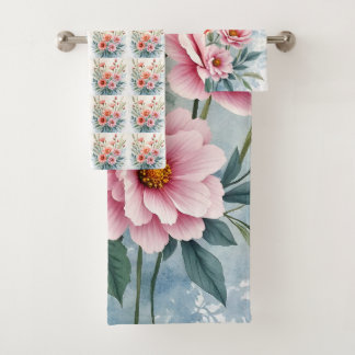 Collection de fleurs sauvages tendance de luxe