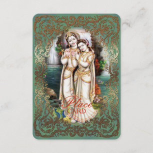 Collection de mariage Radha Krishna - Carte de pla