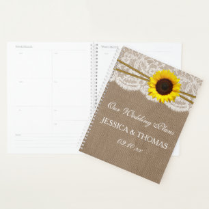 Collection de Mariages de tournesols rustiques