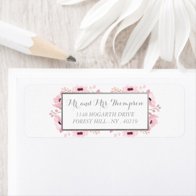 Collection de Mariages floraux rose-printemps (En situation)
