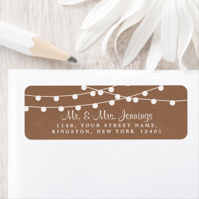 Collection de Mariages Rustic Kraft (En situation)