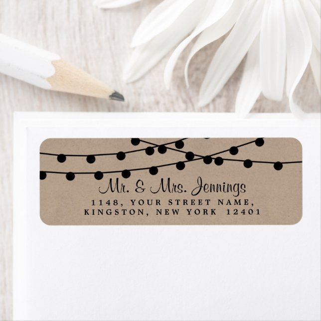 Collection de Mariages Rustic Kraft (En situation)