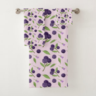 Collection de Motifs de paniers de fruits - bleuet