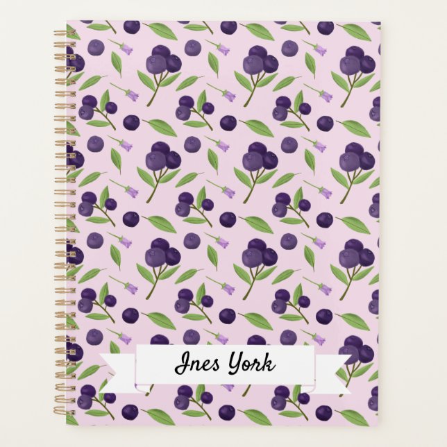 Collection de Motifs de paniers de fruits - bleuet (Devant)