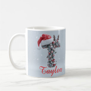 Collection de mugs de Noël personnalisés avec alph