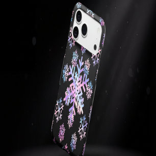 Collection de Noël en flocons de neige holographiq