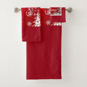 Collection de Noël Suzanne Elizabeth - Bath Tow