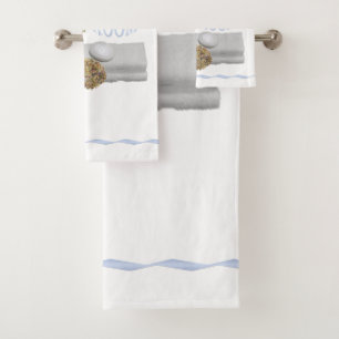 Collection de serviette de salle de bains