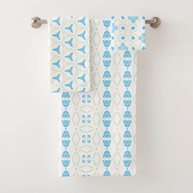 Collection de serviettes Aqua Essence (En situation)