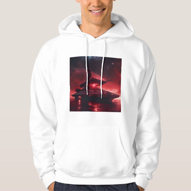 Collection de Sweat - shirts à capuche spatiaux d' (Devant)