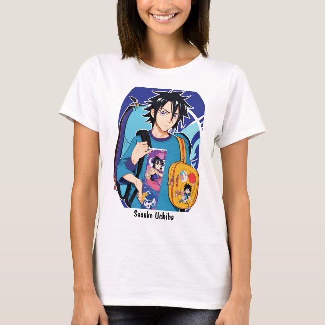 Collection de T-shirts - style Sasuke Uchiha (Devant)