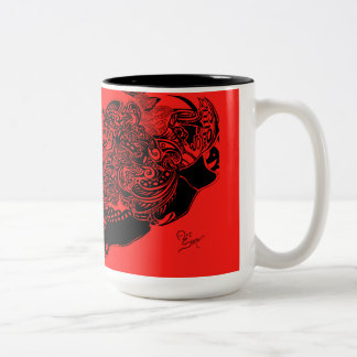 Collection de tasse de toile d'araignée
