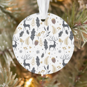 Collection de voeux de Noël pour les cerfs et les
