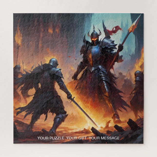 Collection Epic Black Knight Art Puzzle (Vertical)