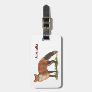 Collection Fox Luggage Tag