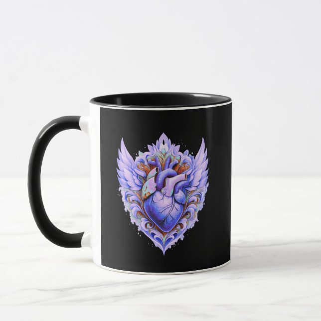 Collection: Futuristic & Cosmic Energy Art Mug (Left)