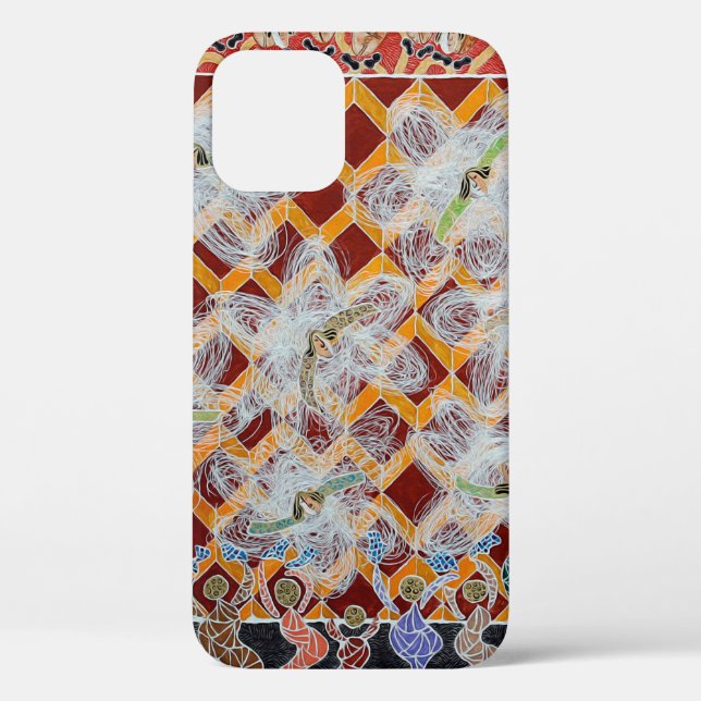 Collection of canvas masterpieces painted on canva Case-Mate iPhone case (Back)