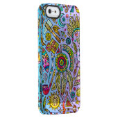 Collection Of Colourful Tribal Symbols Uncommon iPhone Case (Back/Right)