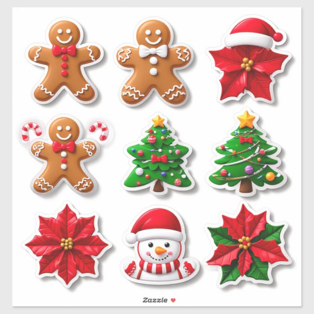 Collection of Festive Christmas Icons (Sheet)