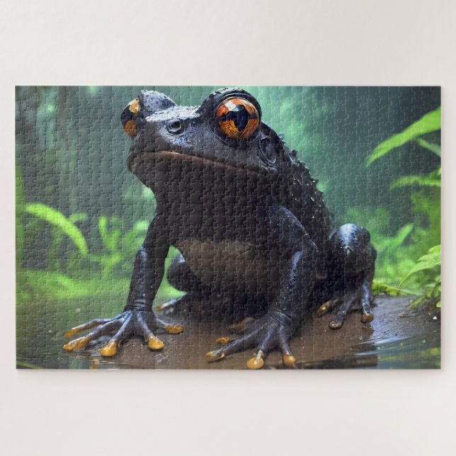 Collection of Jigsaw Puzzles of Frogs Costa Rica (Horizontal)