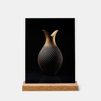 Collection of Modern Design Vases – Scu Set Acrylic Sign
