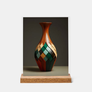Collection of Modern Design Vases – Scu Set Acrylic Sign