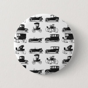 Collection of old and classic cars 2 inch round button