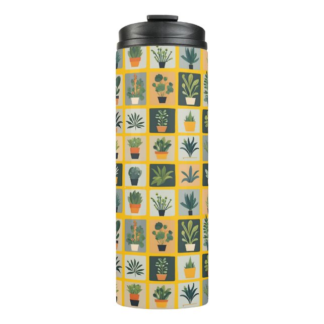 Collection of plants thermal tumbler (Front)