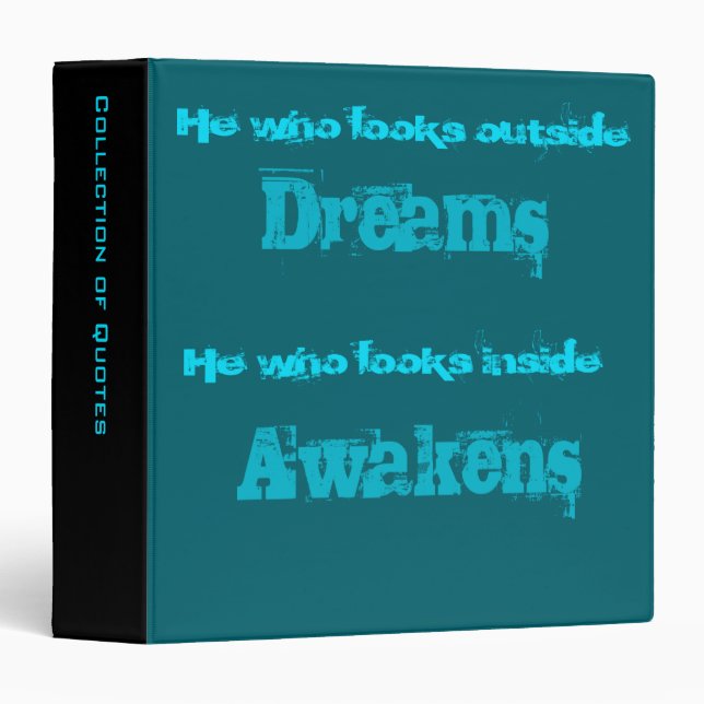 Collection of Quotes Binder (Front/Spine)