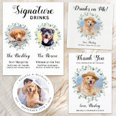 We Love Our Dogs Biscuit Bar Dog Treat Wedding Fav Favour Bag