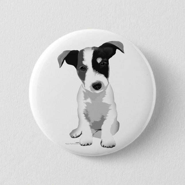 Collection "Pilou" création illustration 2 Inch Round Button (Front)