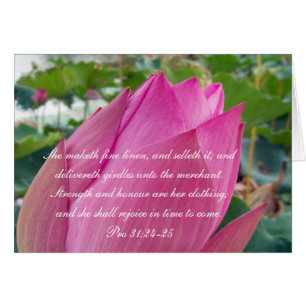 Collection Proverbes 31 ~ Pro 31:24-25