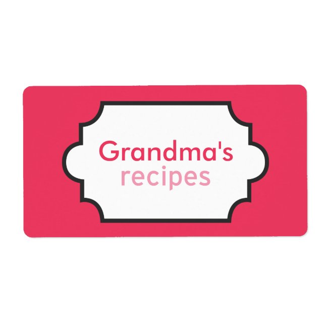 Collection Recettes de grand-mère (Devant)