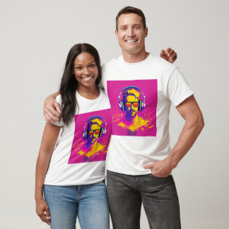 Collection T-shirt du logo DJ