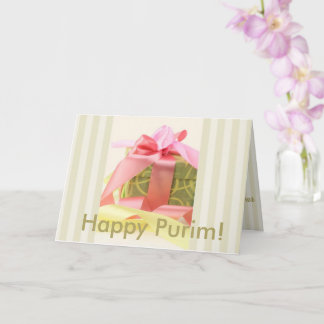 COLLECTION TMH - Cadeaux Élégants Purim Carte Sain