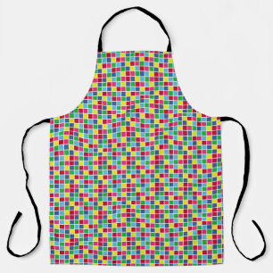 Collection vintage background design with colourfu apron