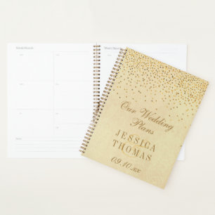 Collection Vintage de Mariage Glam Gold Confetti