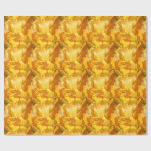 collective bloom wrapping paper