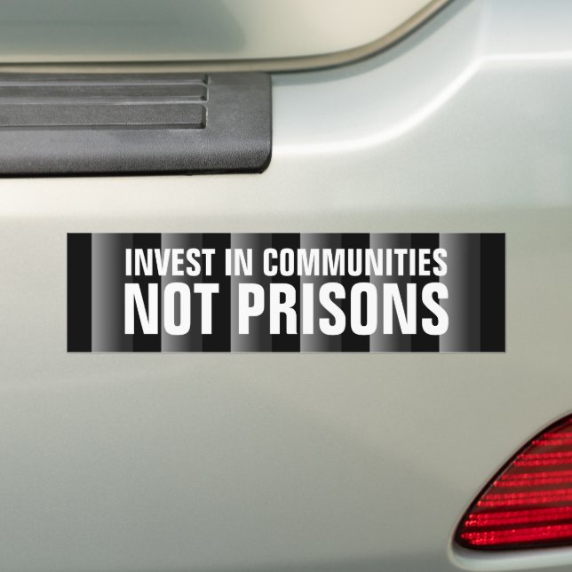 Collectivités non Cages Stickers pare-chocs (En voiture)