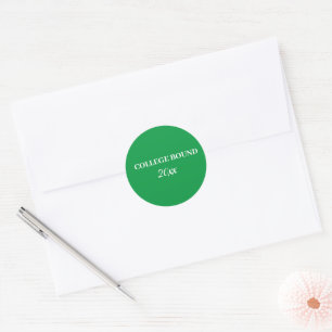 College Bound Graduation Stickers