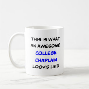 college chaplain, awesome coffee mug